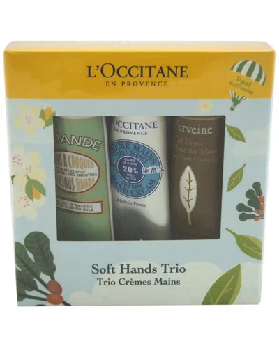 L'occitane Soft Hands Trio 3pc Kit In Multi
