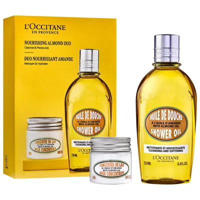 L'occitane Softening Almond Duo Gift Set