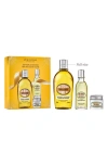 L'occitane Softening Almond Trio Gift Set $76 Value In Transparent
