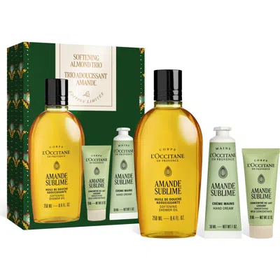 L'occitane Softening Almond Trio Set In No Color