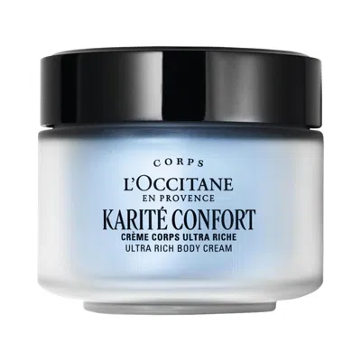 L'occitane Soothing Karité Confort Shea Butter Ultra Rich Body Cream 6.9 Oz/200 ml