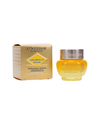 L'occitane Unisex 0.5oz Immortelle Divine Eye Balm In Yellow