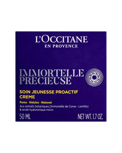 L'occitane Unisex 1.7oz Immortelle Precious Cream In Transparent