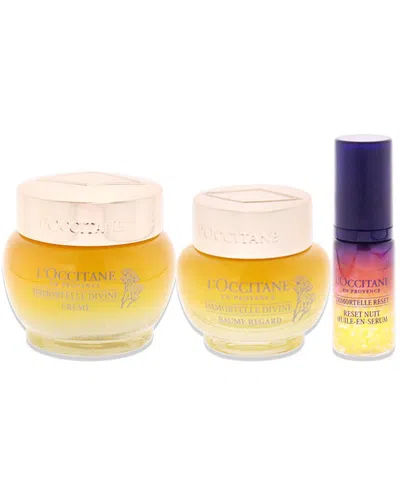 L'occitane Unisex 3pcoz Immortelle Divine Set - Advance Youth Face Care