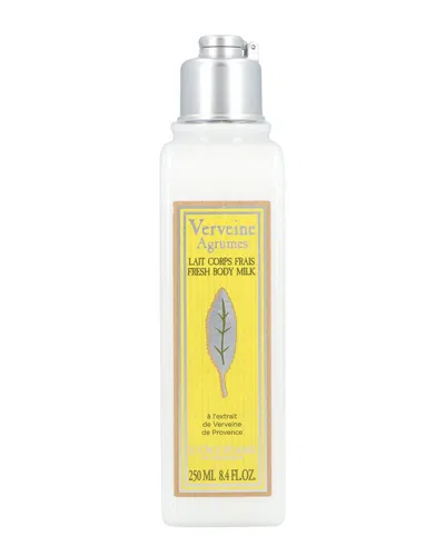 L'occitane Unisex 8.4oz Verbena & Citrus Body Milk In Transparent