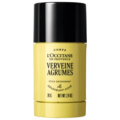 L'occitane Verveine Agrumes Stick Deodorant 2.4 Oz/70 G In Transparent