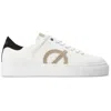 Loci White Seven Low Top Suede Sneakers In Multi