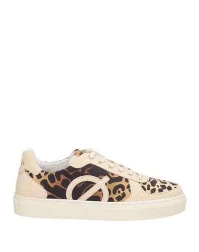 Loci Temperley London X  Woman Sneakers Beige Size 8 Textile Fibers, Synthetisches Material In Neutral