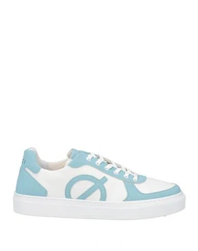 Loci Woman Sneakers Sky Blue Size 7 Textile Fibers