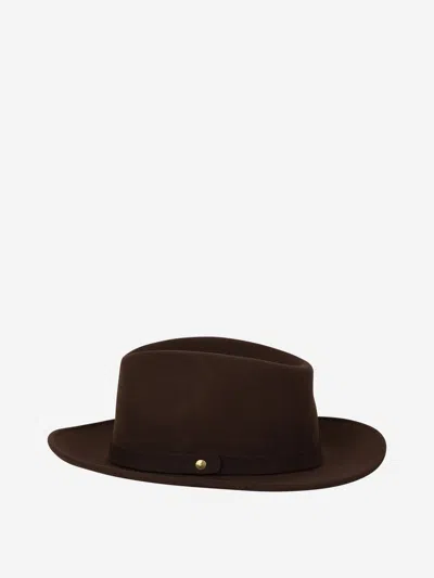 Lock & Hatters Nomad Trilby Hat In Brown