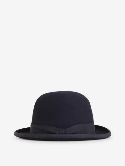 Lock & Hatters Supreme Homburg Hat In Blue