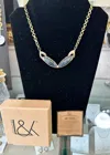 Lock & Key Jewelry Women's Anna Pavlova Double Marquee Kyanite Necklace In Gold In Gold