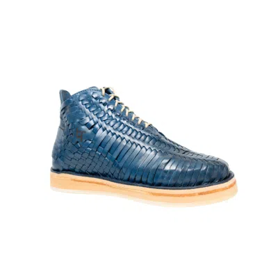 Locklear Thomas Men's Calle Handmade Huarache Boot In Blue