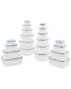 Locknlock Nestables Food Storage Container 40pc Set