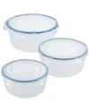 Locknlock Nestables Food Storage Container 6pc Set