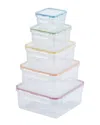 Locknlock Storage Food Storage Container 10pc Set