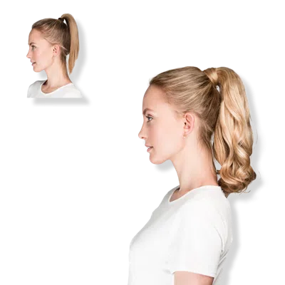 Locks & Mane 14'' Human Hair Ponytail - Cinnamon Bun