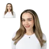 Locks & Mane 16" Clip-in Human Hair Extensions - Butter Pecan