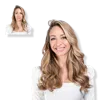 Locks & Mane 18'' Clip-in Human Hair Extension - Butterscotch In Orange