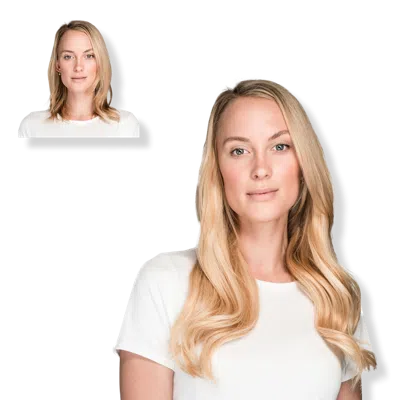 Locks & Mane 18'' Clip-in Human Hair Extension - Cinnamon Bun
