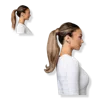 Locks & Mane 18" Human Hair Ponytail - Butter Pecan