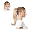 Locks & Mane 18" Human Hair Ponytail - Toasted Marshmallow