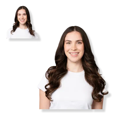 Locks & Mane 20" Clip-in Human Hair Extension - Milk Chocolate In Brown