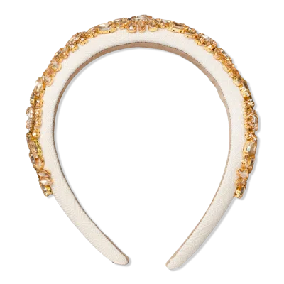 Locks & Mane Amber Jewel Floral Headband