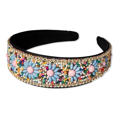 Locks & Mane Beaded Flower Headband