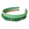 Locks & Mane Fancy & Fun Headband - Green In Green