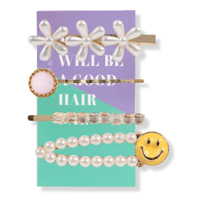 Locks & Mane So 90's Barrette Set