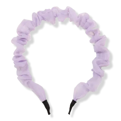 Locks & Mane Tulle Headband - Lavender In Purple