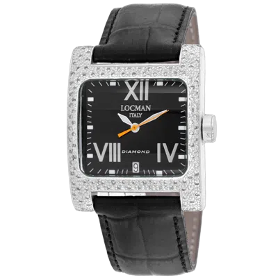 Locman Diamond Watch In Black