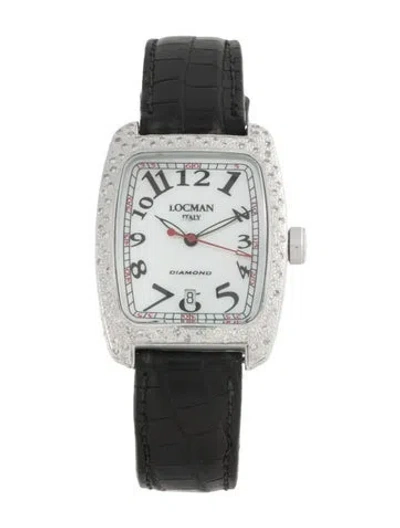 Pre-owned Locman Diamond Watch In Multi