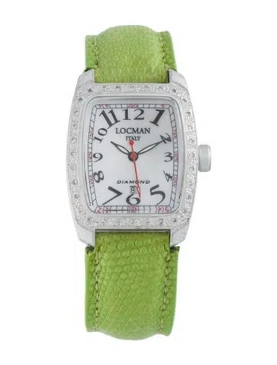 Pre-owned Locman Diamond Watch In Multi