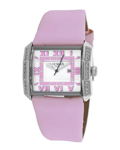 Locman Women's Mother Of Pearl Dial Watch In Multi
