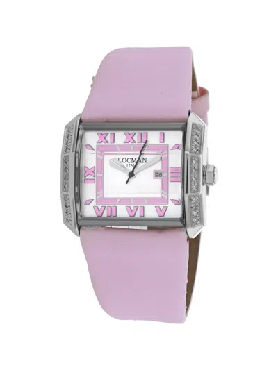 Locman Italy Classic 32mm Watch In Pink