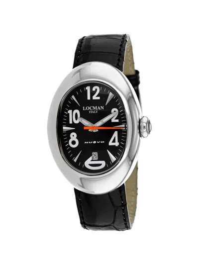 Locman Italy Nuovo 39mm Watch In Black