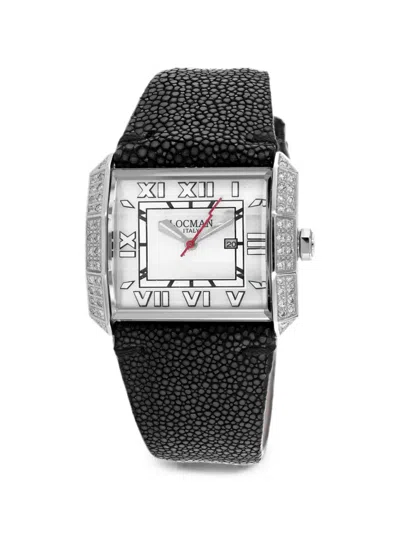 Locman Italy Otto 37mm Watch In White