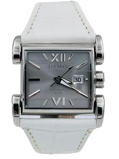 Pre-owned Locman Latin Lover Automatic Watch 505sw/595 Leather Discounted