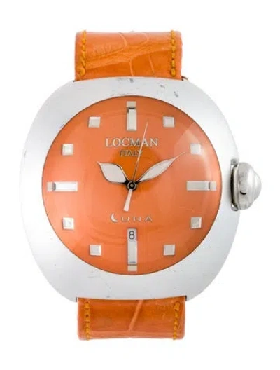Pre-owned Locman Luna Watch In Multi