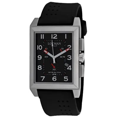 Locman Men's Black Dial Watch