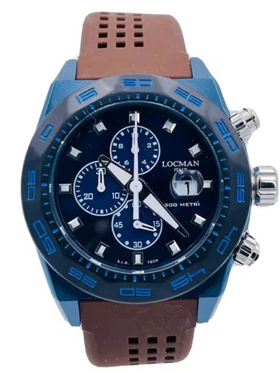 Pre-owned Locman Stealth Watch 300m 46mm 217blm/660 Chronometer Discounted