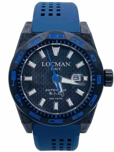 Pre-owned Locman Watch  Stealth Carbon 300m 216kbb/1095 Automatic Very Discounted