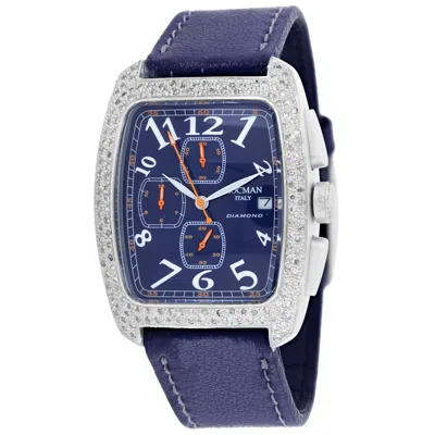 Locman Women's Classic Blue Dial Watch In Multi