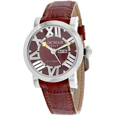 Pre-owned Locman Women's Classic Brown Dial Watch - 293br/br