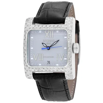 Locman Women's Classic Grey Dial Watch In Black