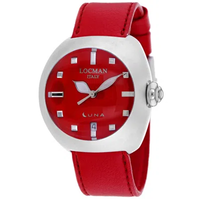 Locman Women's Classic Red Dial Watch