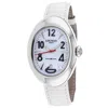 Locman Women's Classic White Dial Watch In Silver