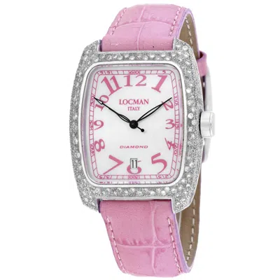 Locman Women's Diamond Mother Of Pearl Dial Watch In Multi